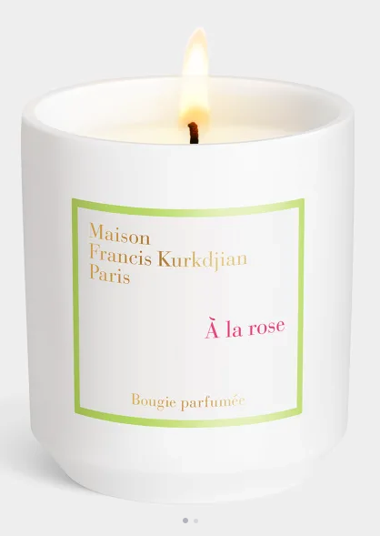 A la Rose Candle