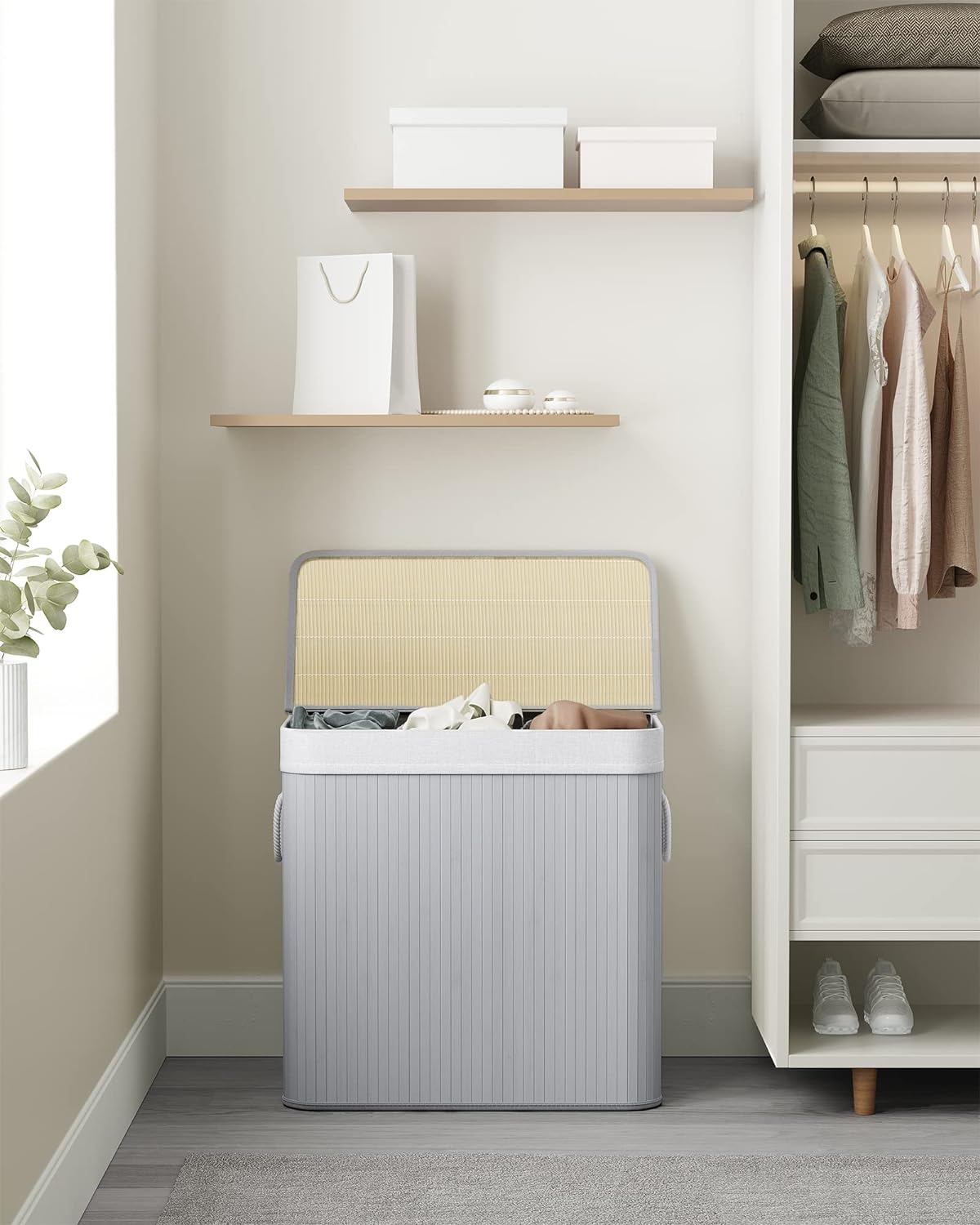 3 Section Laundry Hamper