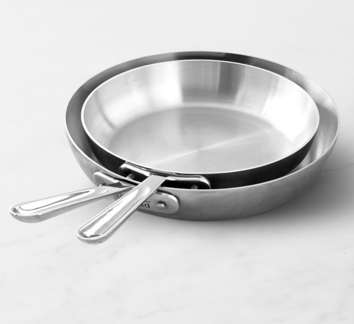 All-Clad d5 Stainless-Steel French Skillets, Set of 2
