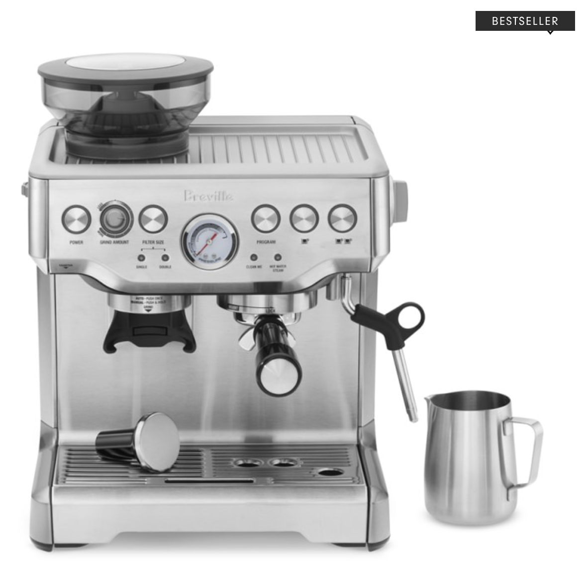 Breville Barista Express Espresso Maker, Model # BES870XL