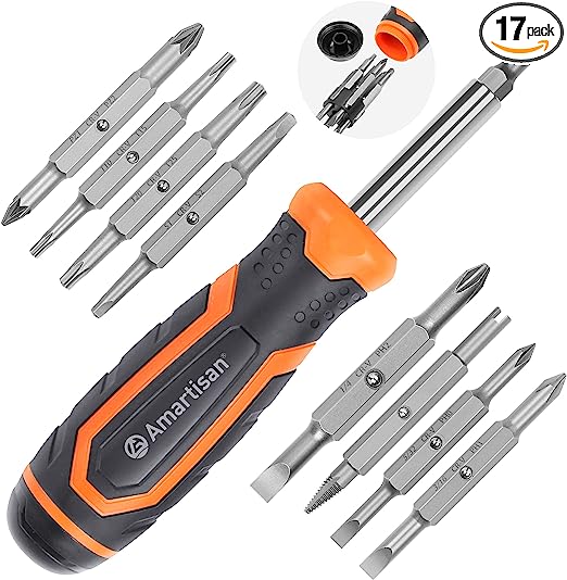 Amartisan 18-in-1 Multi-bit Screwdriver Set Tool