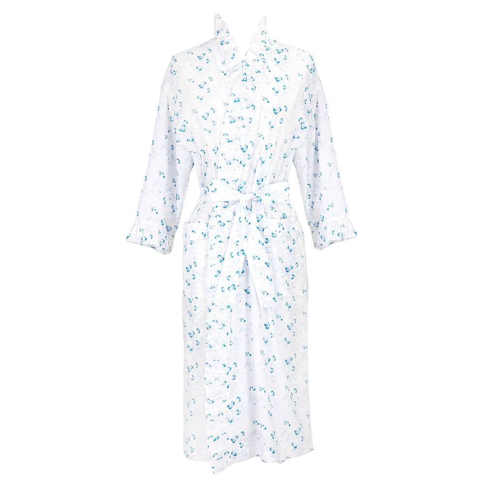 Lily Cotton Ruffle Robe