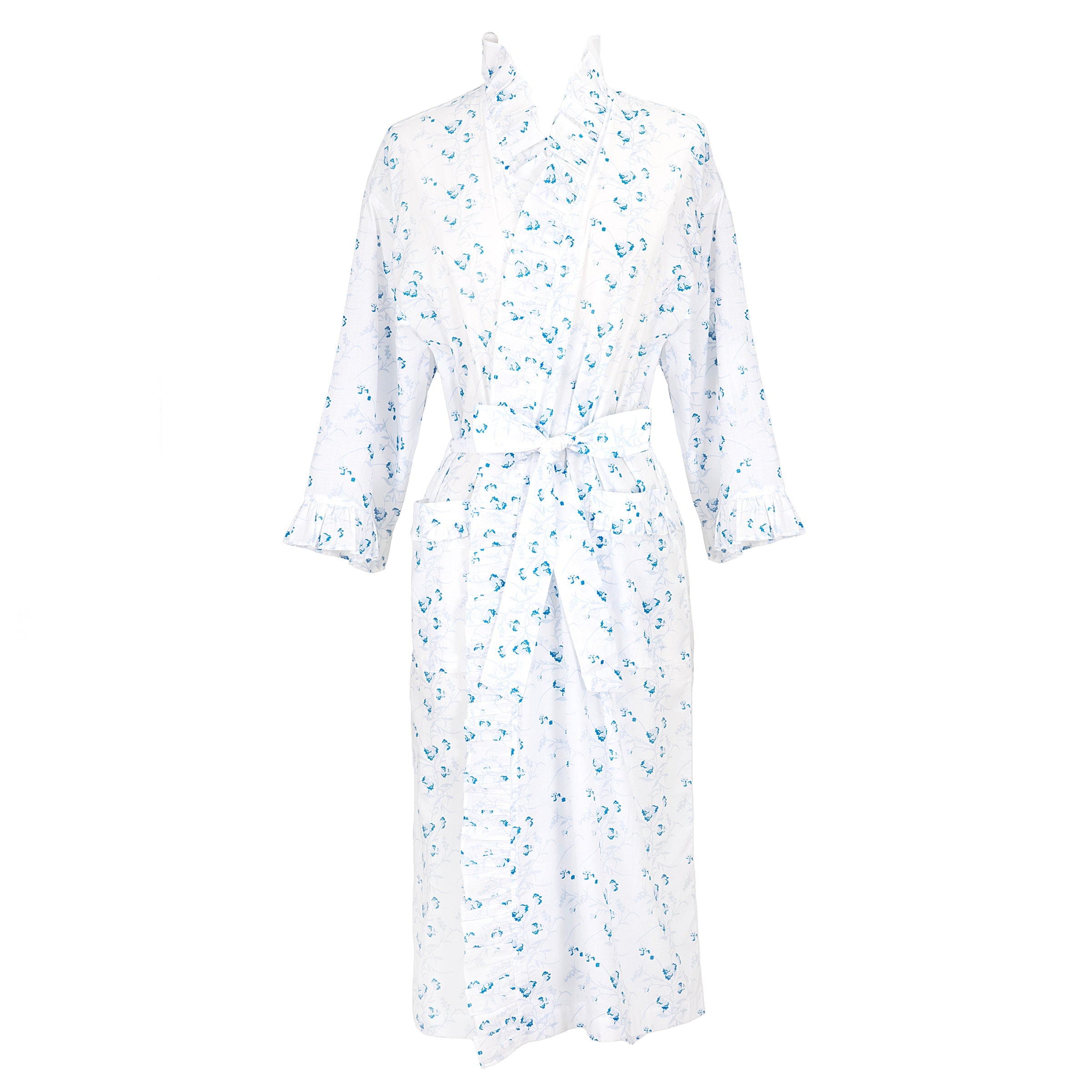 Lily Cotton Ruffle Robe