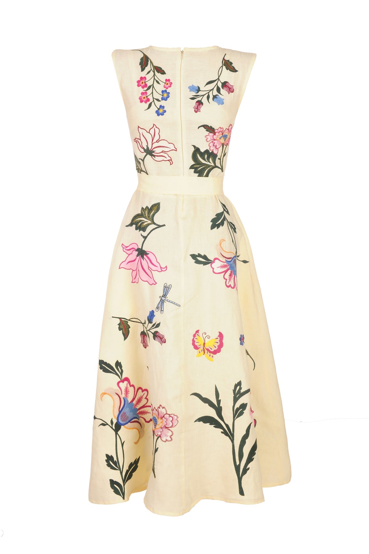Gloriosa Embroidered Midi Dress