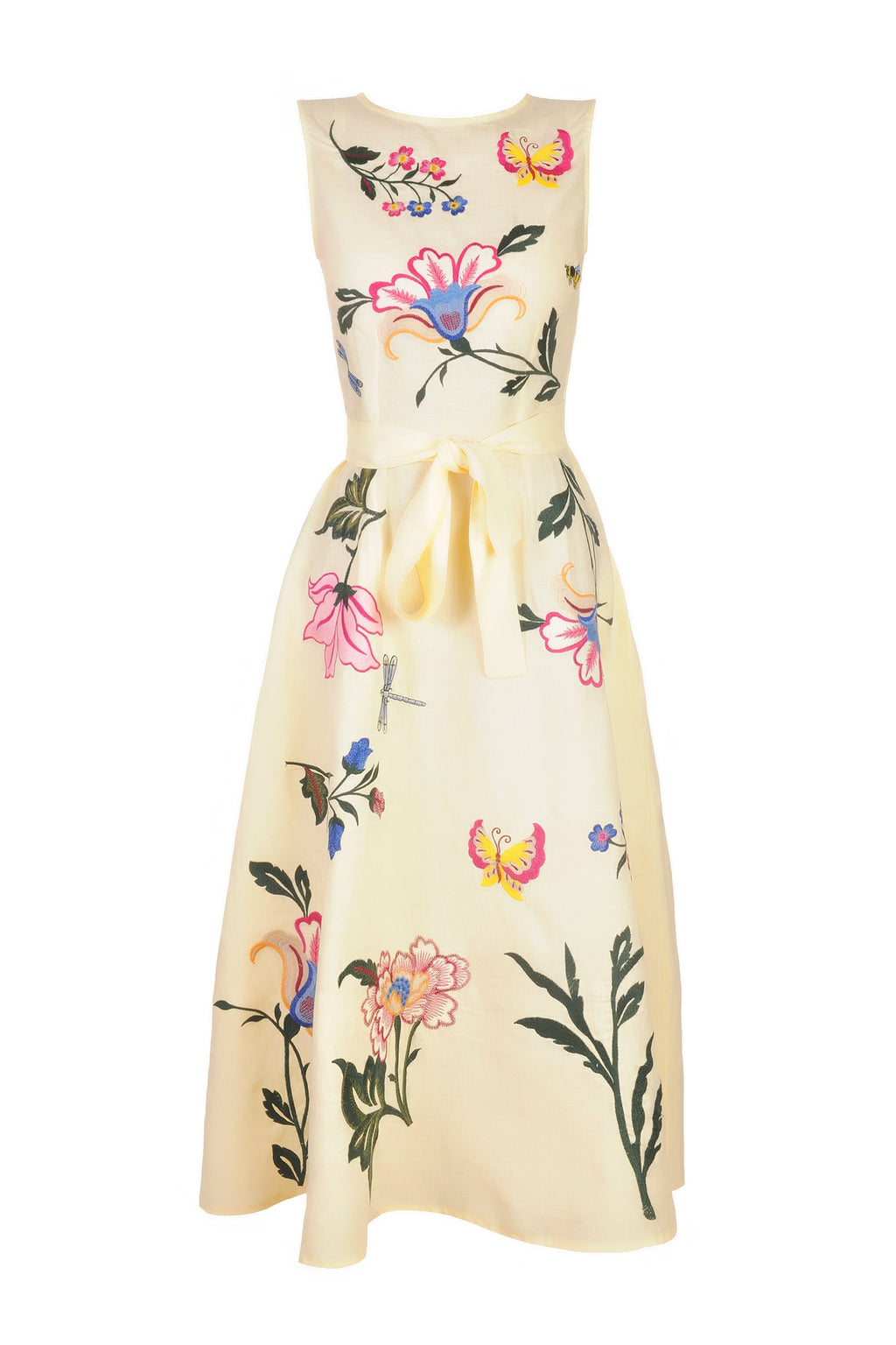 Gloriosa Embroidered Midi Dress