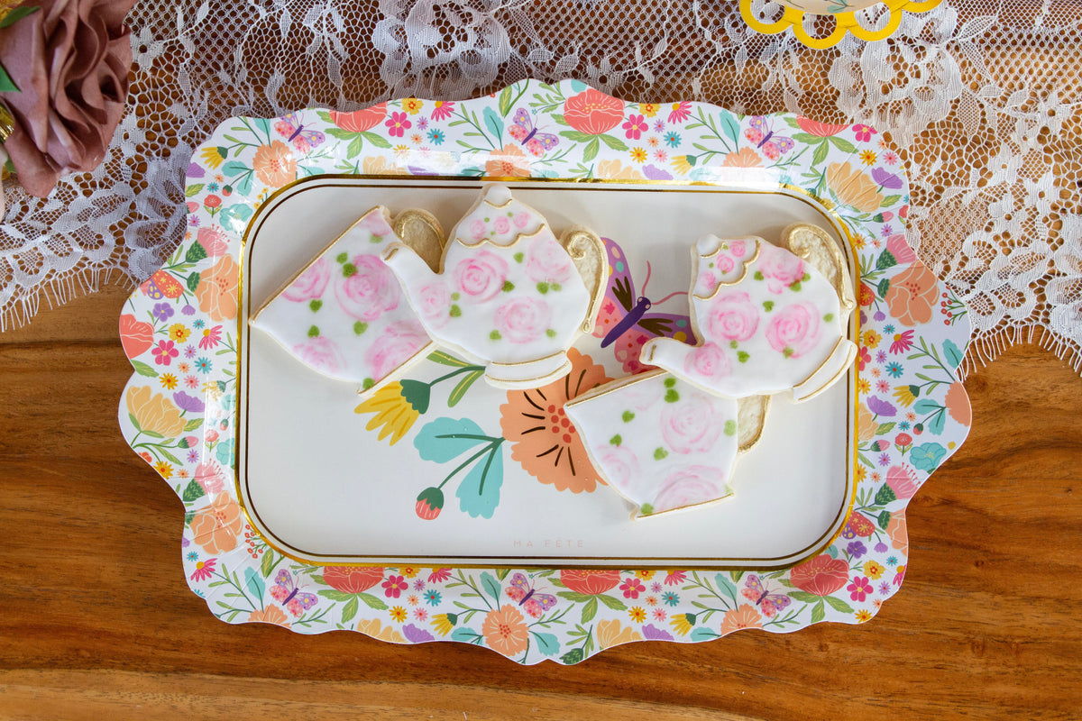 Tea Party Paper Tray