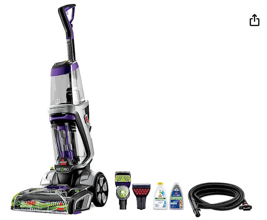 BISSELL ProHeat 2X Revolution Pet Pro Plus, 3588F, Upright Deep Cleaner