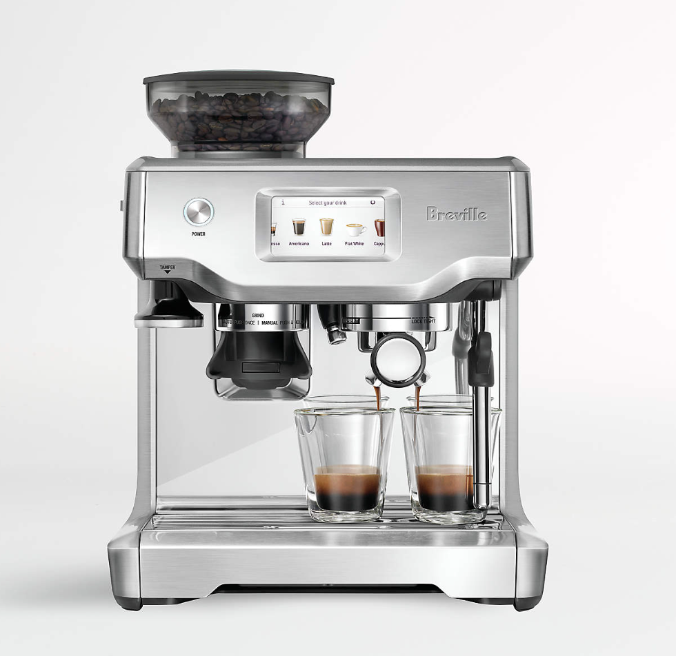 Breville ® Barista Touch ™ Brushed Stainless Steel Espresso Machine