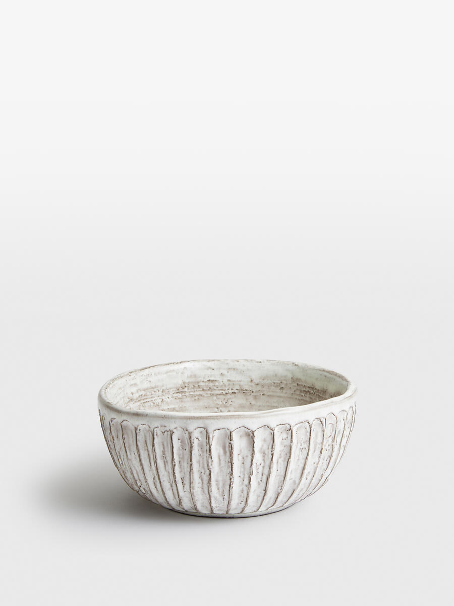 Chancery Cereal Bowl, White, Set of Four