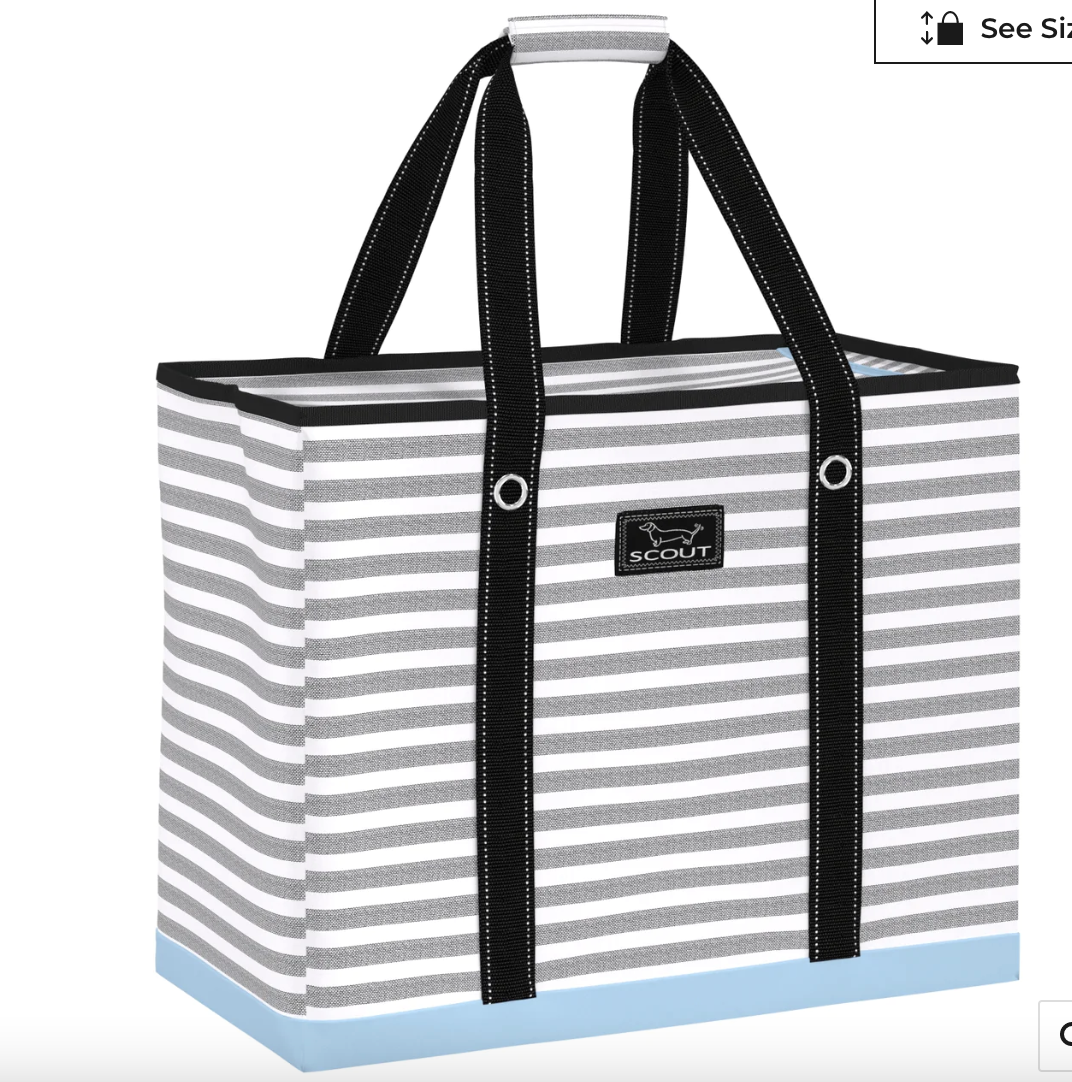 3 Girls Bag Extra-Large Tote, Oxford News