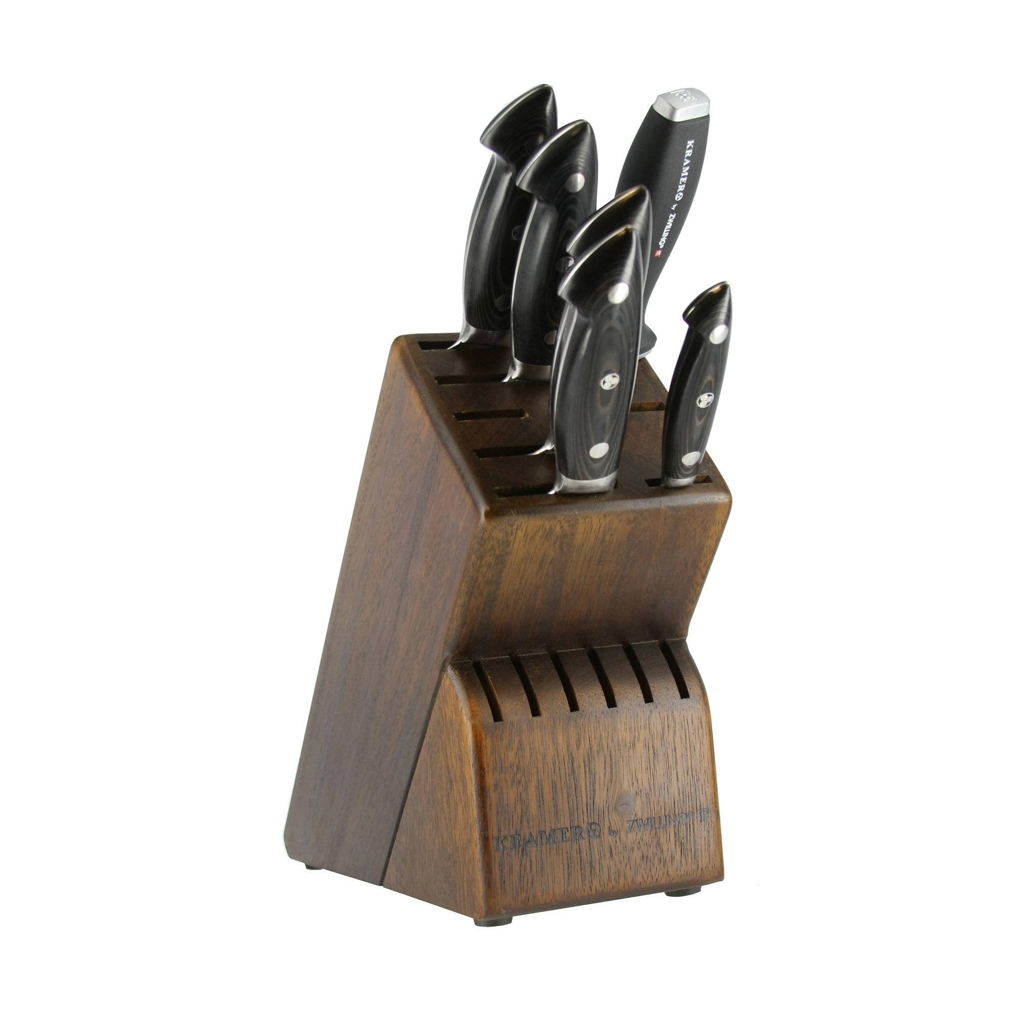 Kramer By Zwilling Euroline Damascus Collection Knife Block Set, Set of 7