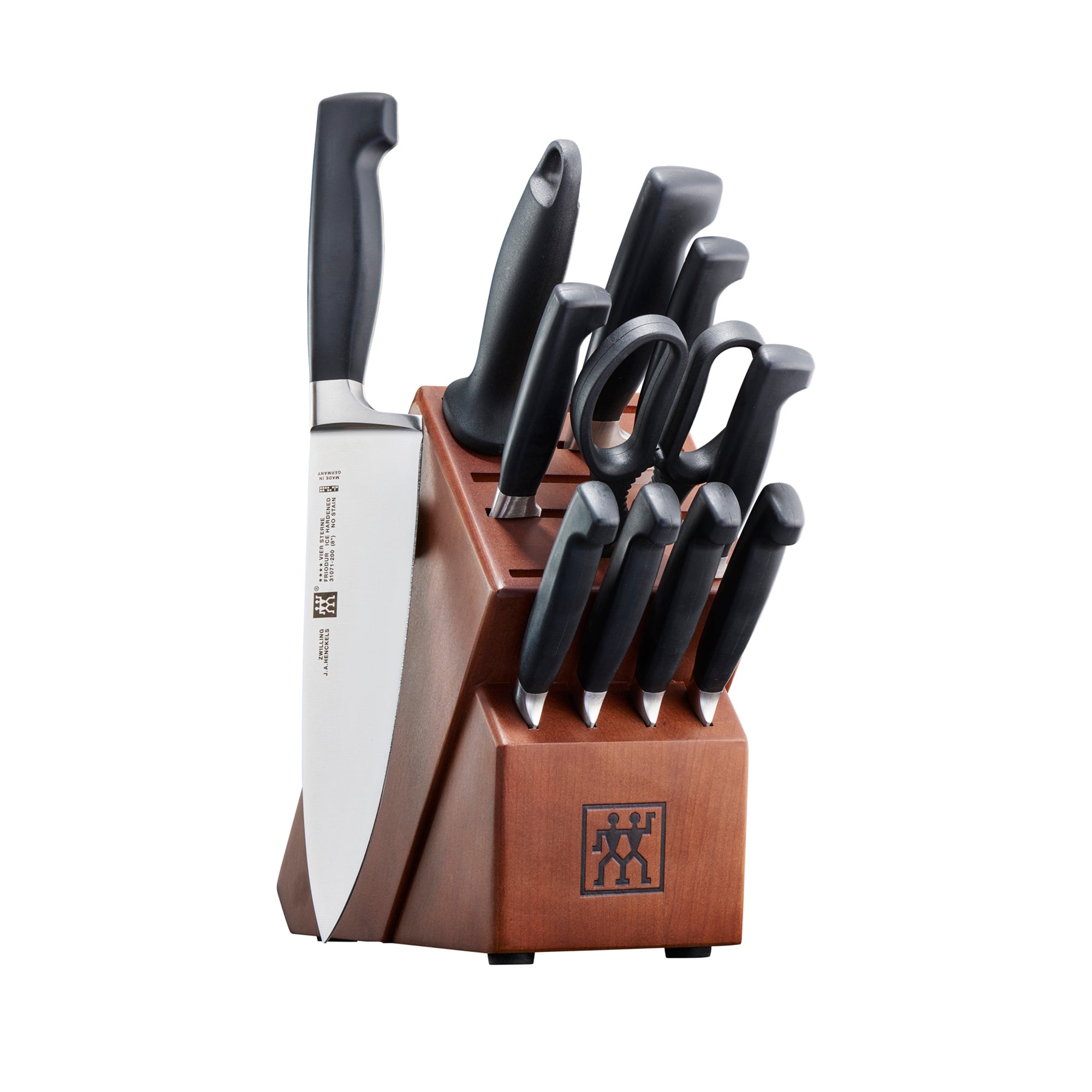 Zwilling J.A. Henckels Four Star Knife Block Set, Set of 12