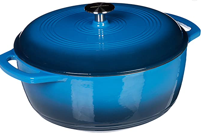 Amazon Basics Cast-Iron Pot