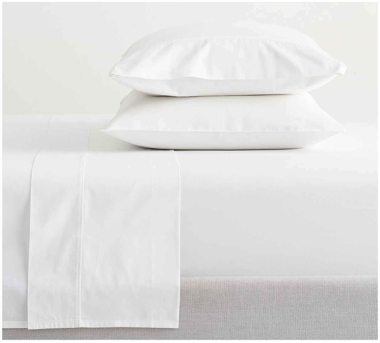 400-Thread-Count Organic Percale Sheet Set