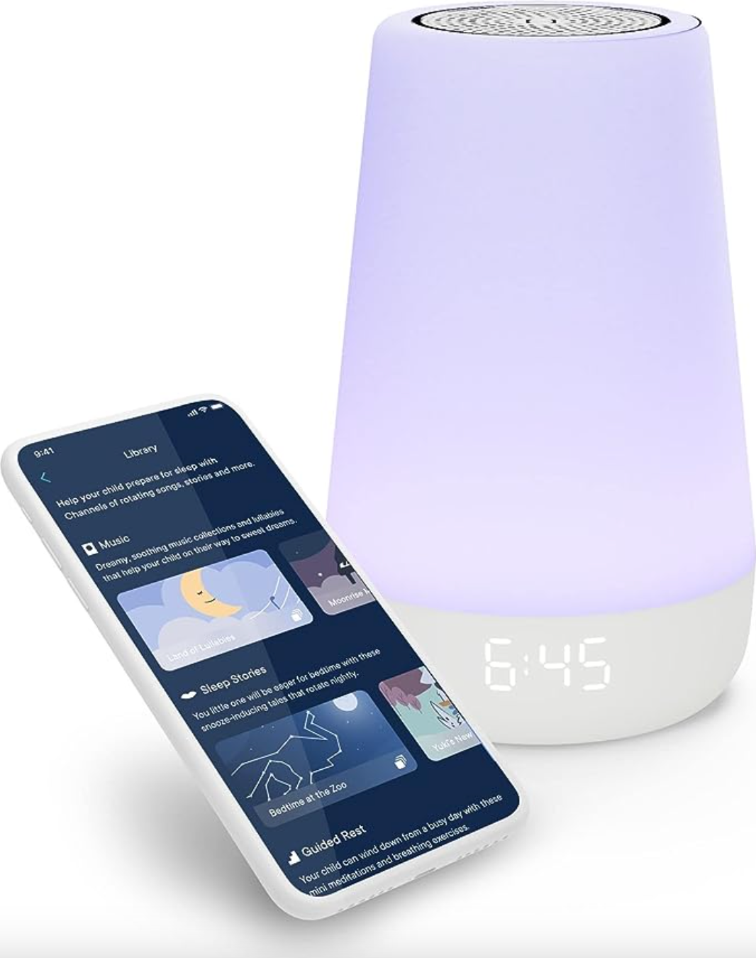 Baby Sound Machine & Night Light