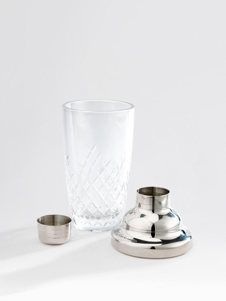 Barwell Cut Crystal Martini Shaker