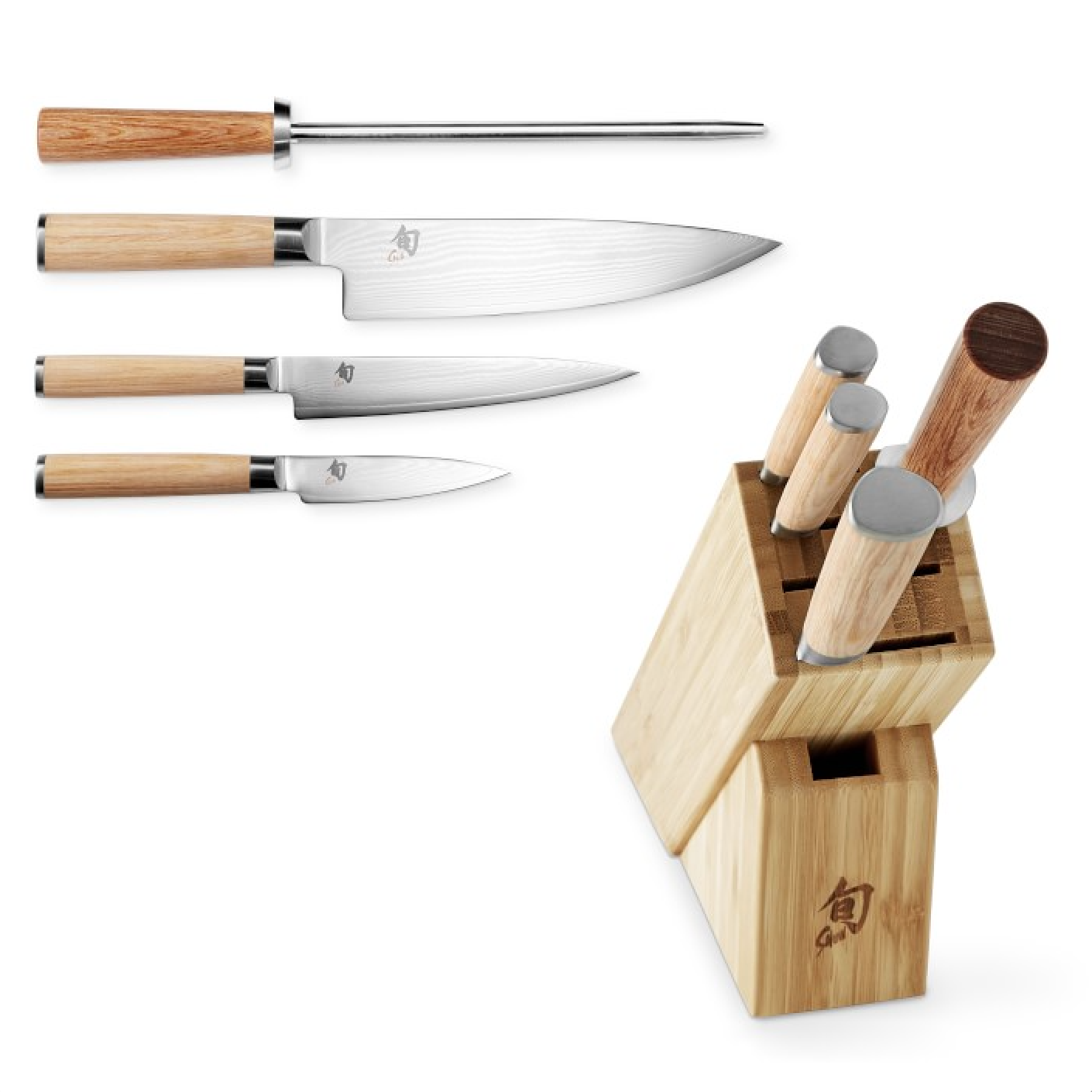 Shun Classic Blonde Starter Knives, Set of 5