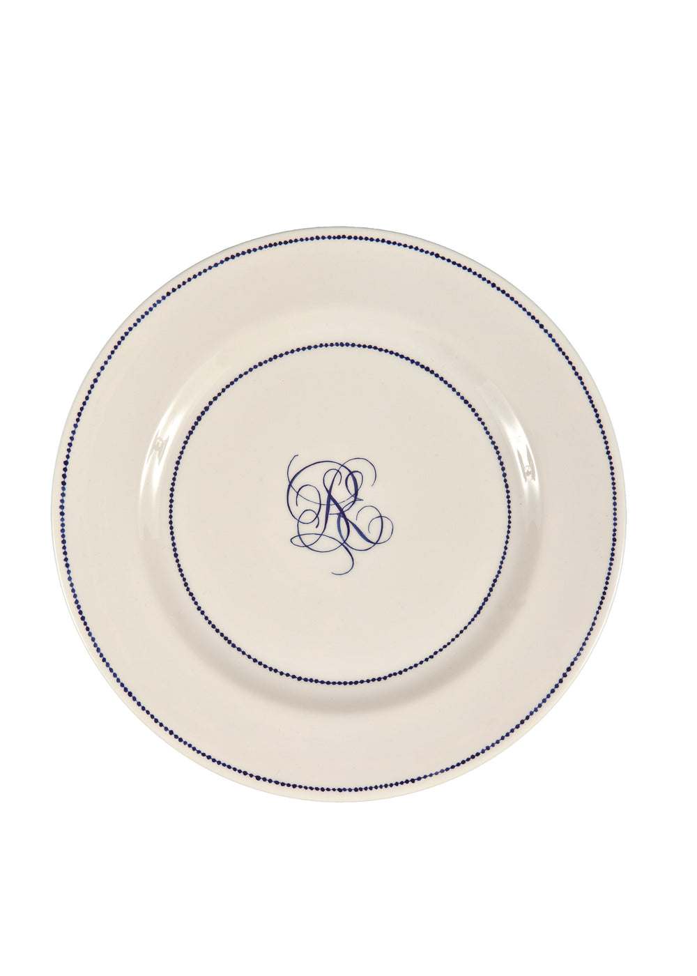 Bespoke Empire Plate with Monogram, Set of 12