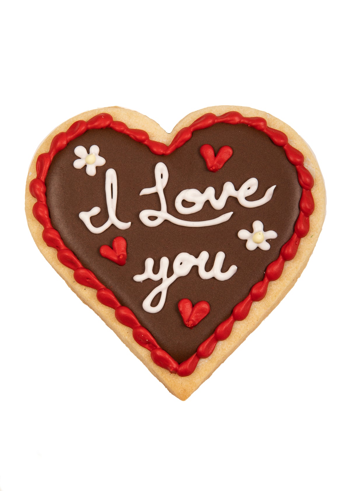 Dutch Heart Sugar Cookies, Set of 12