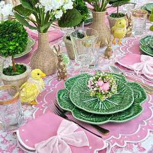 Pink Easter Tablecloth