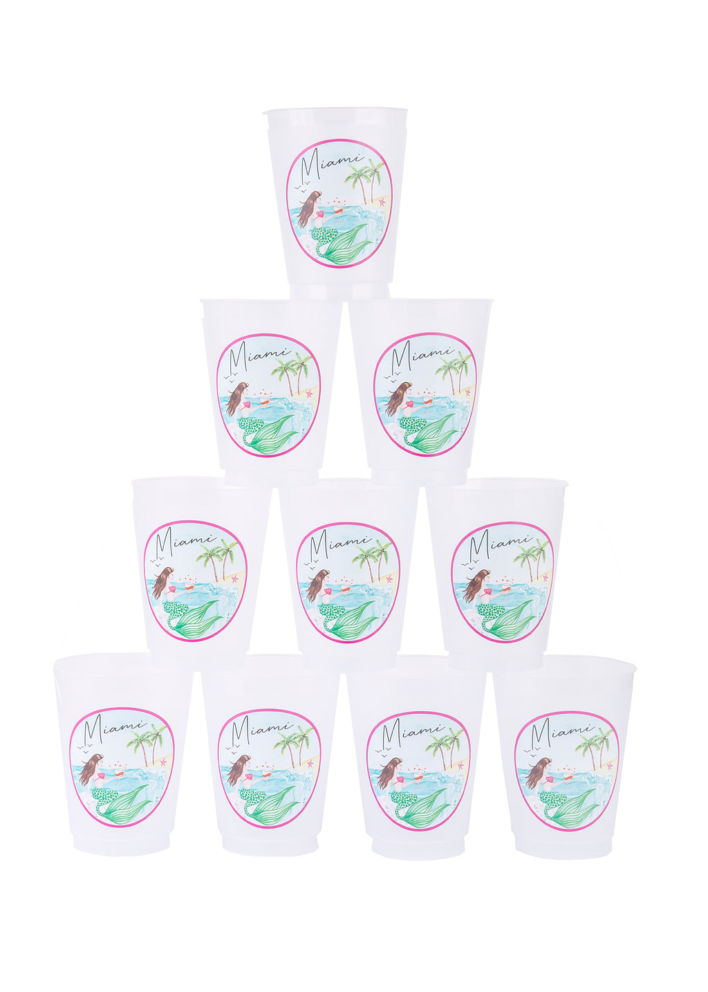Personalized Crest Cups