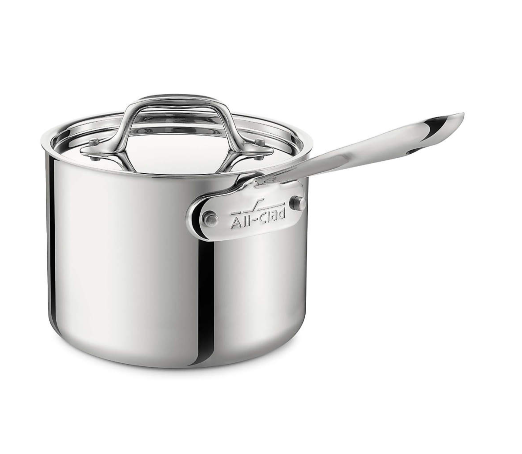 All-Clad ® d3 Stainless Steel 2-qt. Saucepan with Lid