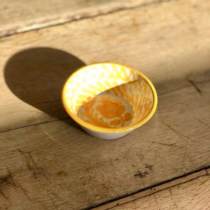 Casa Amarilla Mini Bowl with Hand-painted Designs