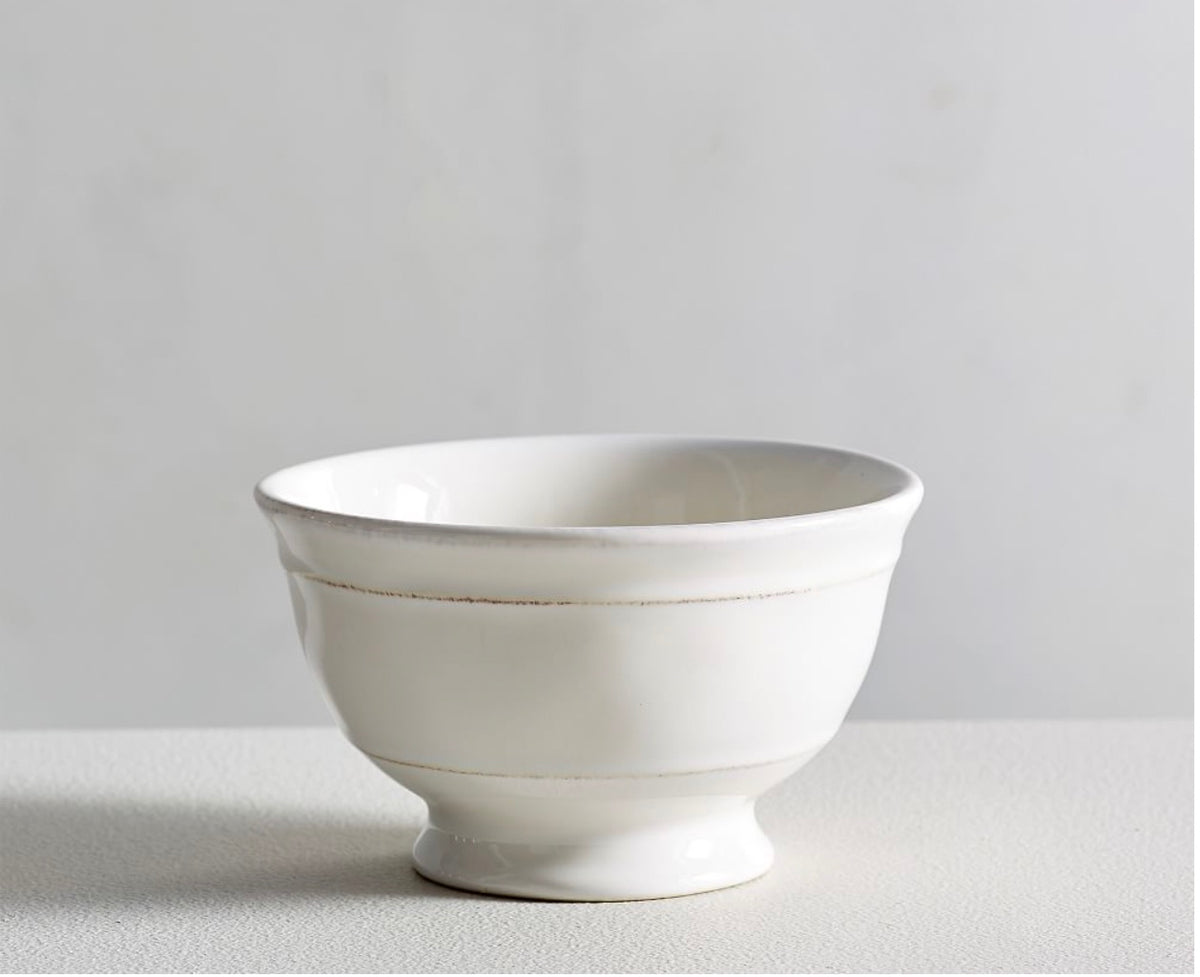 Cambria Handcrafted Stoneware Small Footed Serving Bowl