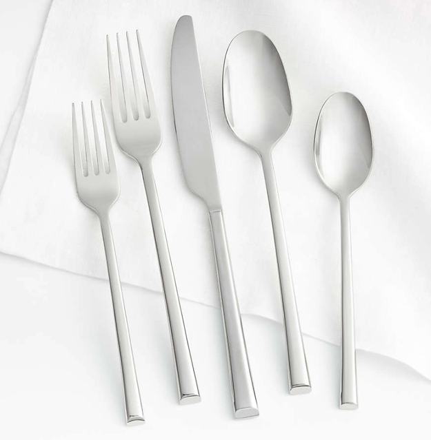 Cortland Silver Flatware Set, Service for 8