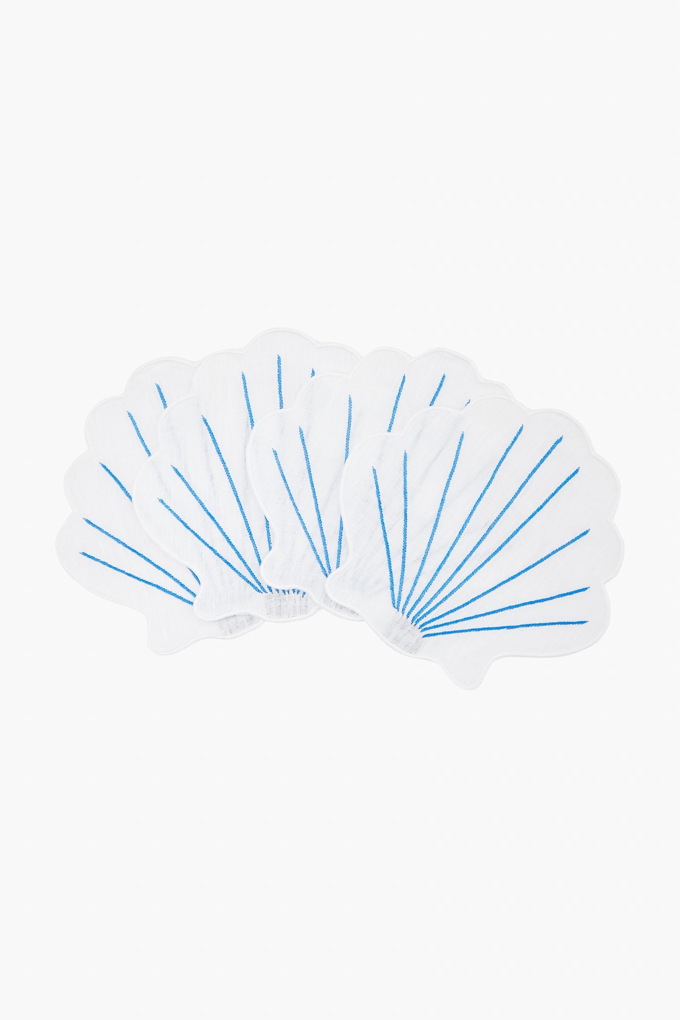 Coquilles Cocktail Napkins (Set of 4) | Chefanie