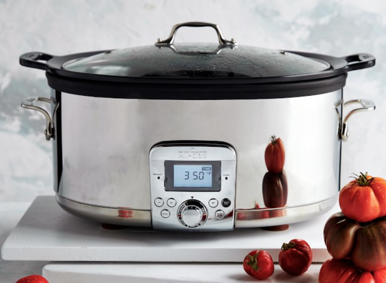 All-Clad Gourmet Plus Slow Cooker, 7-Qt. with All-In One Browning
