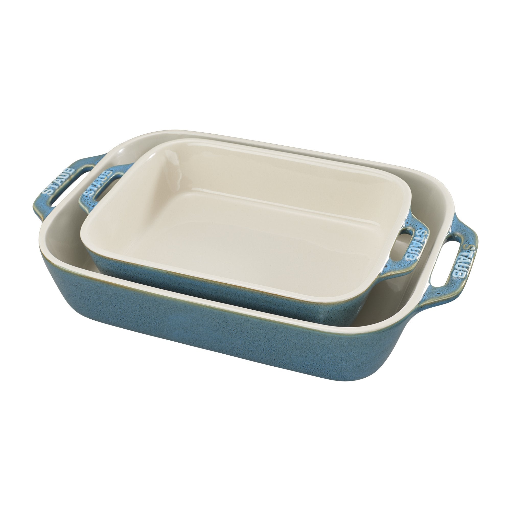 Ceramic Rectangular Baking Dish Set, Set of 2