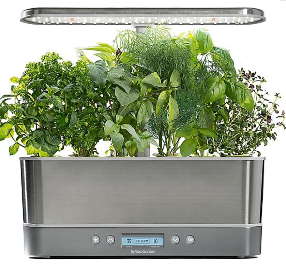 AeroGarden™ Harvest Elite Slim in Brushed Platinum