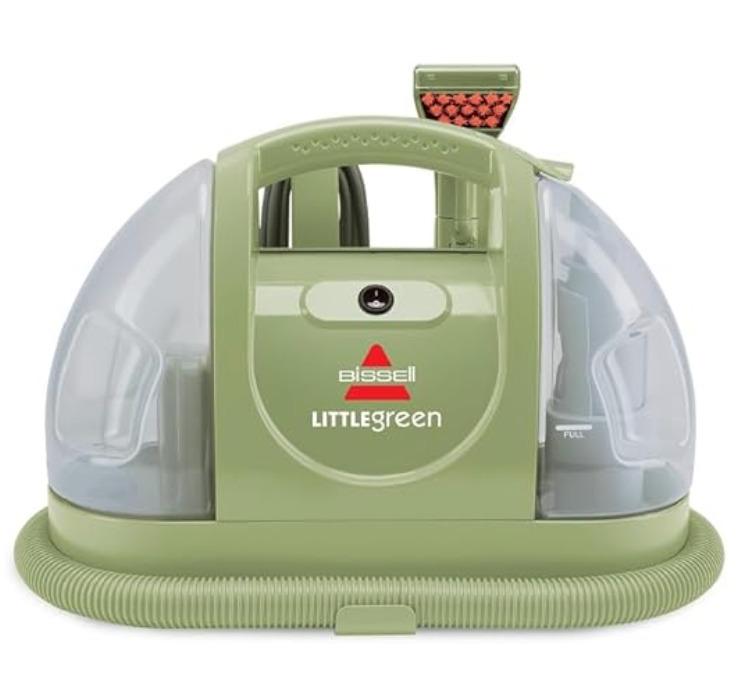 BISSELL Little Green Multi-Purpose Portable Carpet and Upholstery Cleaner, Car and Auto Detailer, with Exclusive Specialty Tools, Green, 1400B