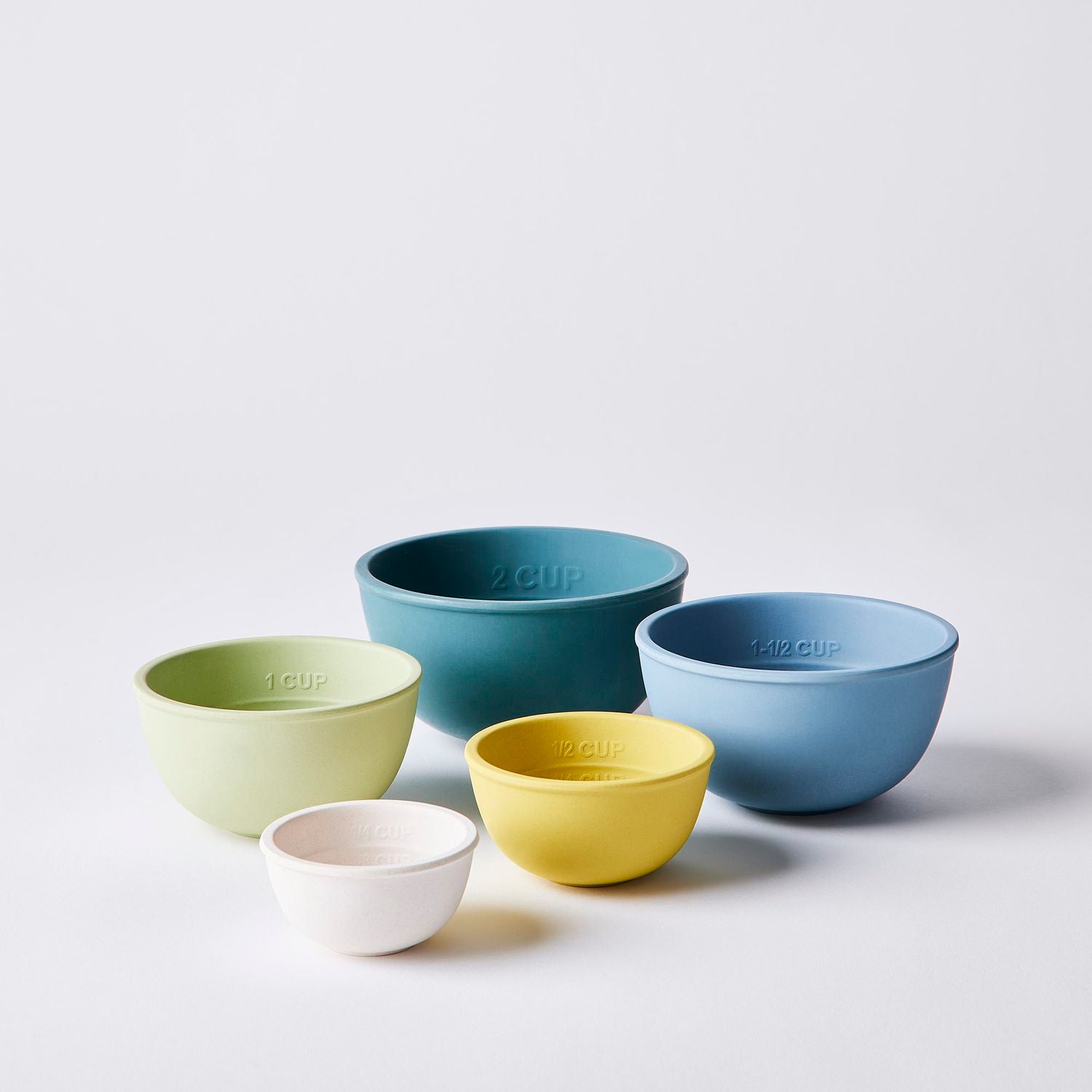 Bamboo 5-Piece Nested Prep Bowl Set