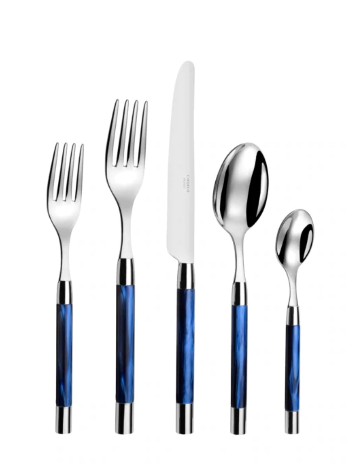 Conty Blue Five Piece Place Setting