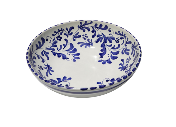 Serving Bowl in Azul Classico Medium