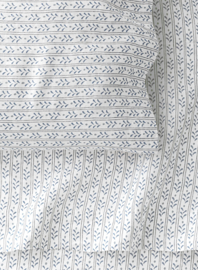 Artful Pattern Relaxed-Linen Bedding