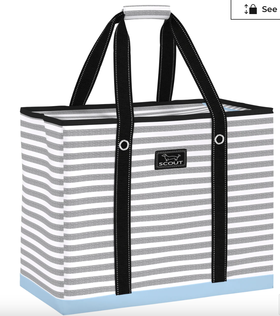 3 Girls Bag Extra-Large Tote, Oxford News
