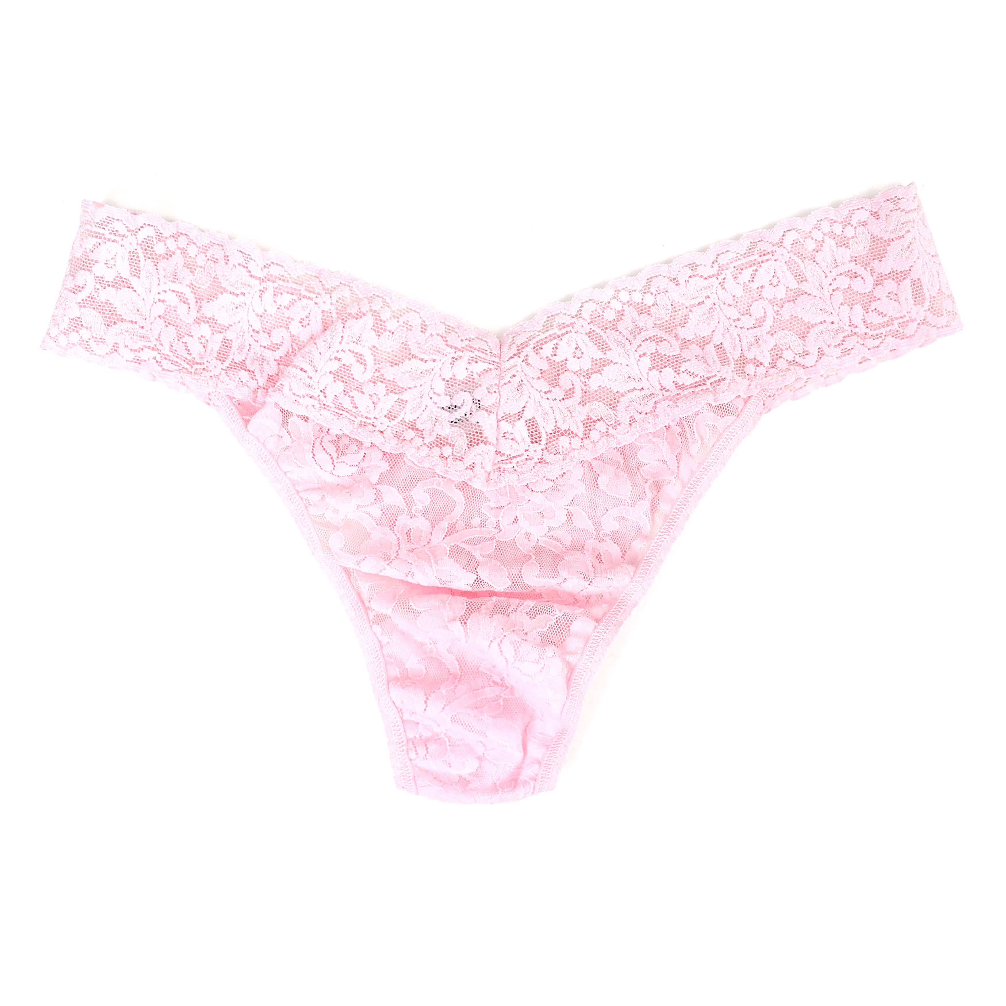 Signature Lace Low Rise Thong