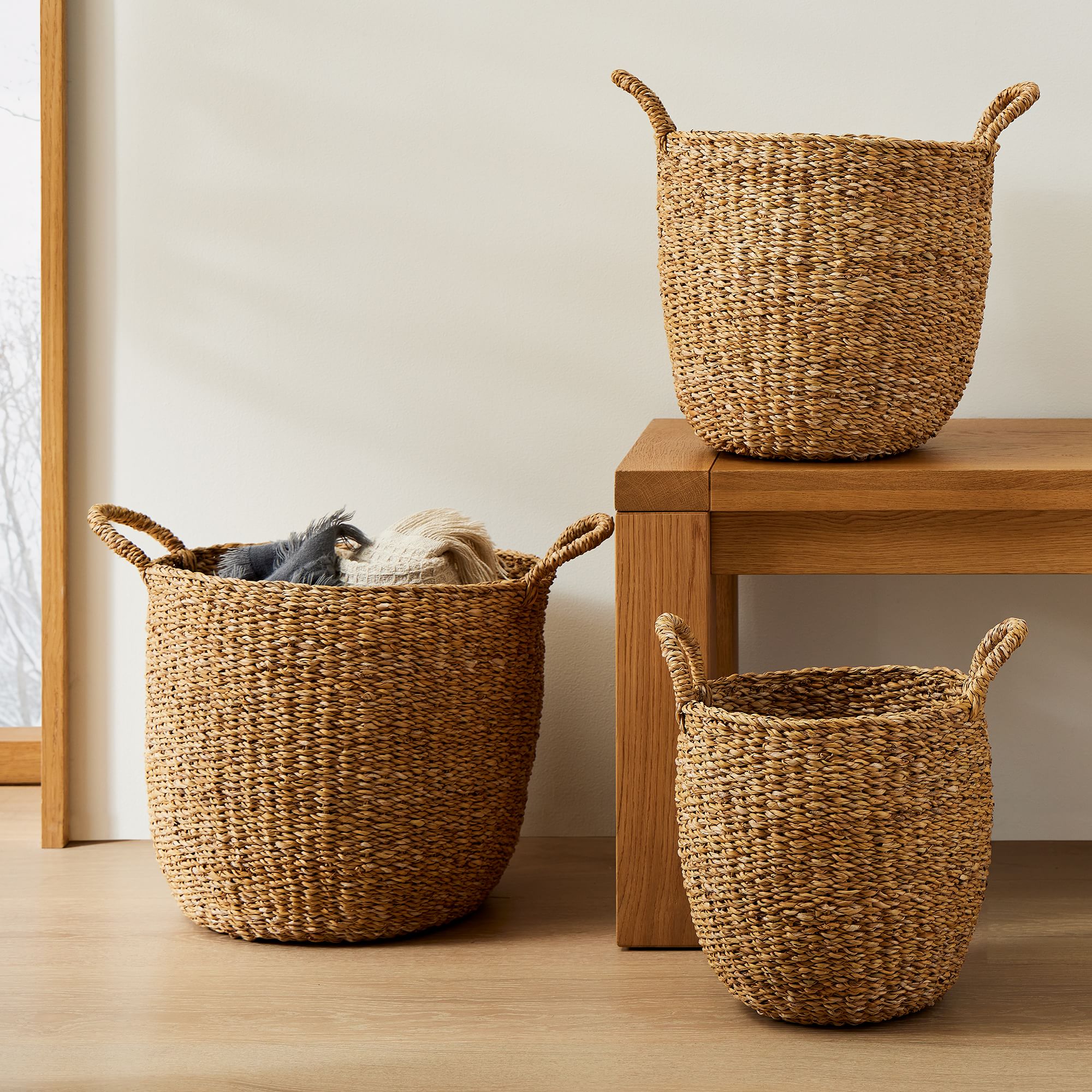 Cece Woven Nesting Baskets - Set of 3