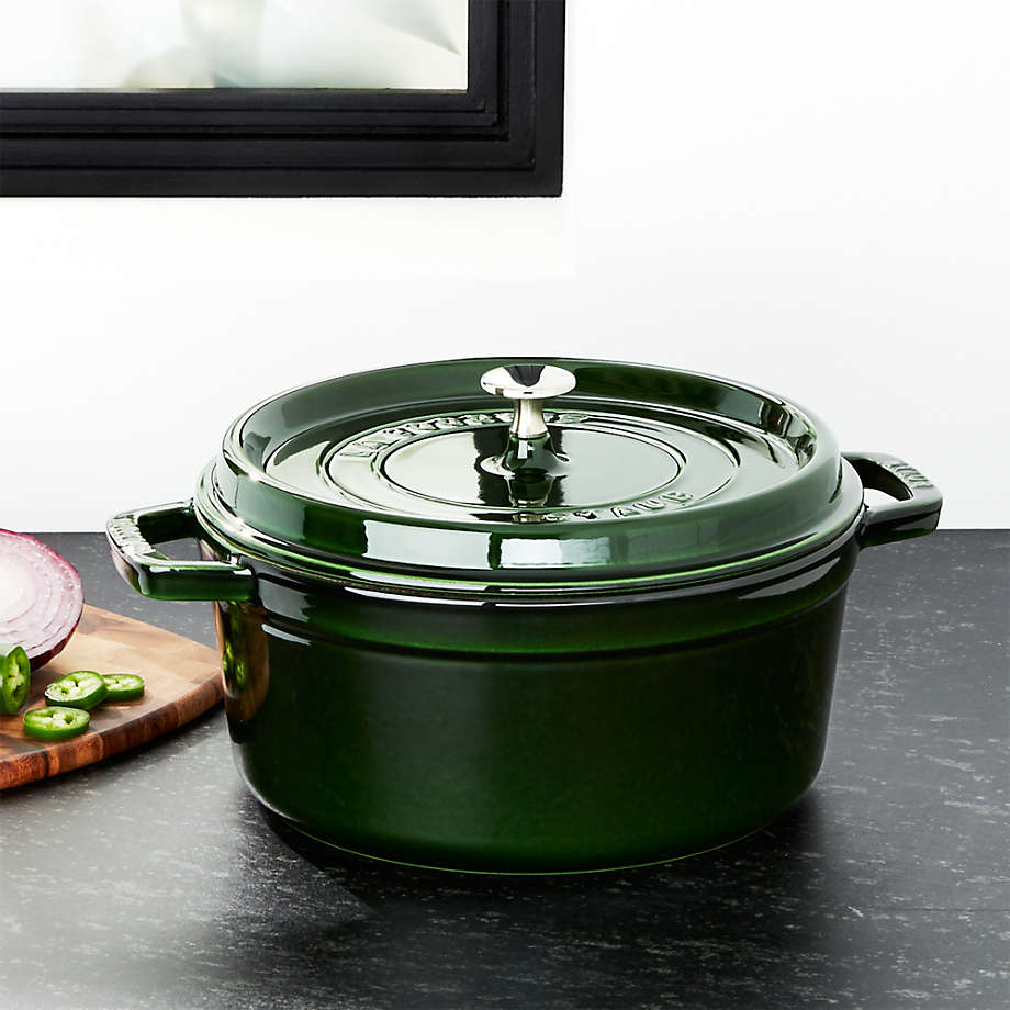 Staub ® 7-Qt Basil Round Cocotte