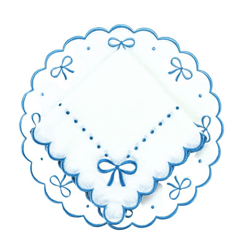 Flying Sheep Country Studio Collection Juliet Bows Napkins - Thumbnail 2