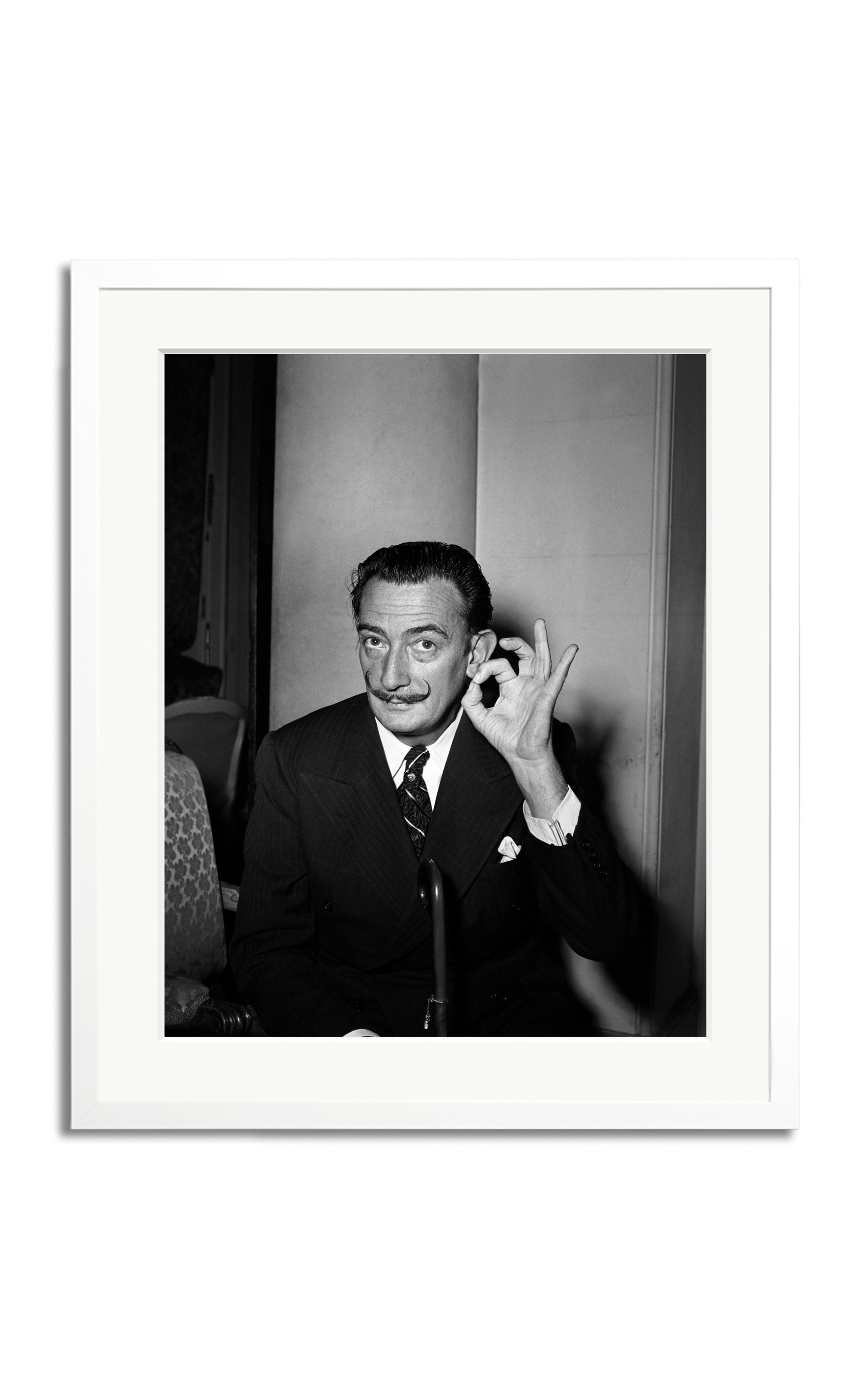 Dali in Paris, 1953 Framed Photography Print