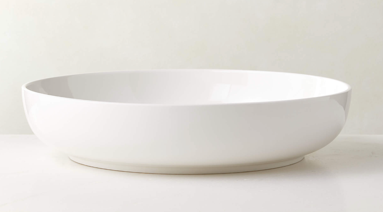 Contact White Serving Bowl - Large