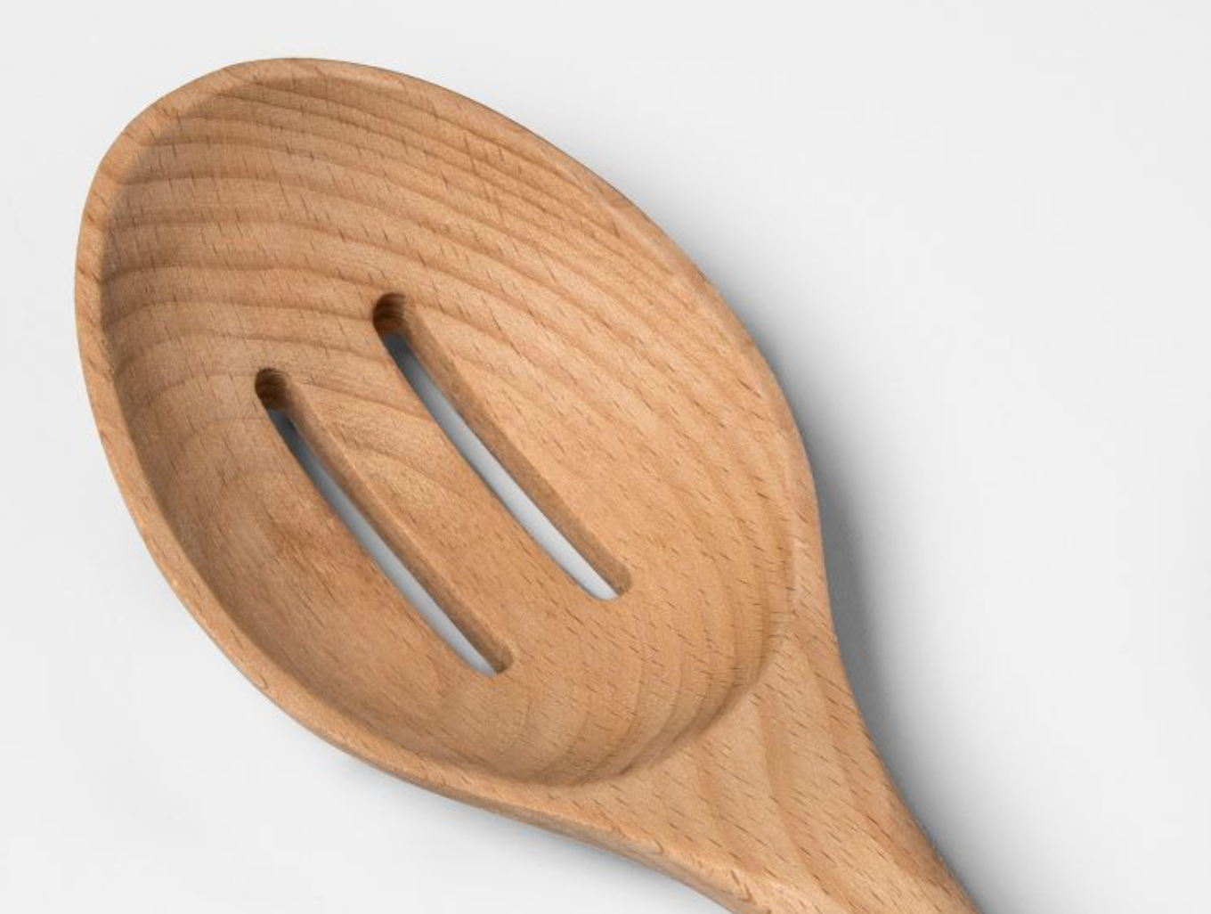 Beech Wood Slotted Spoon - Made By Design™