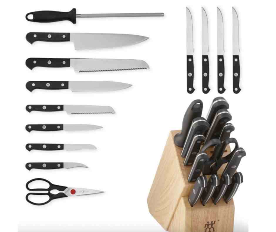 Zwilling Gourmet Knives, Set of 14