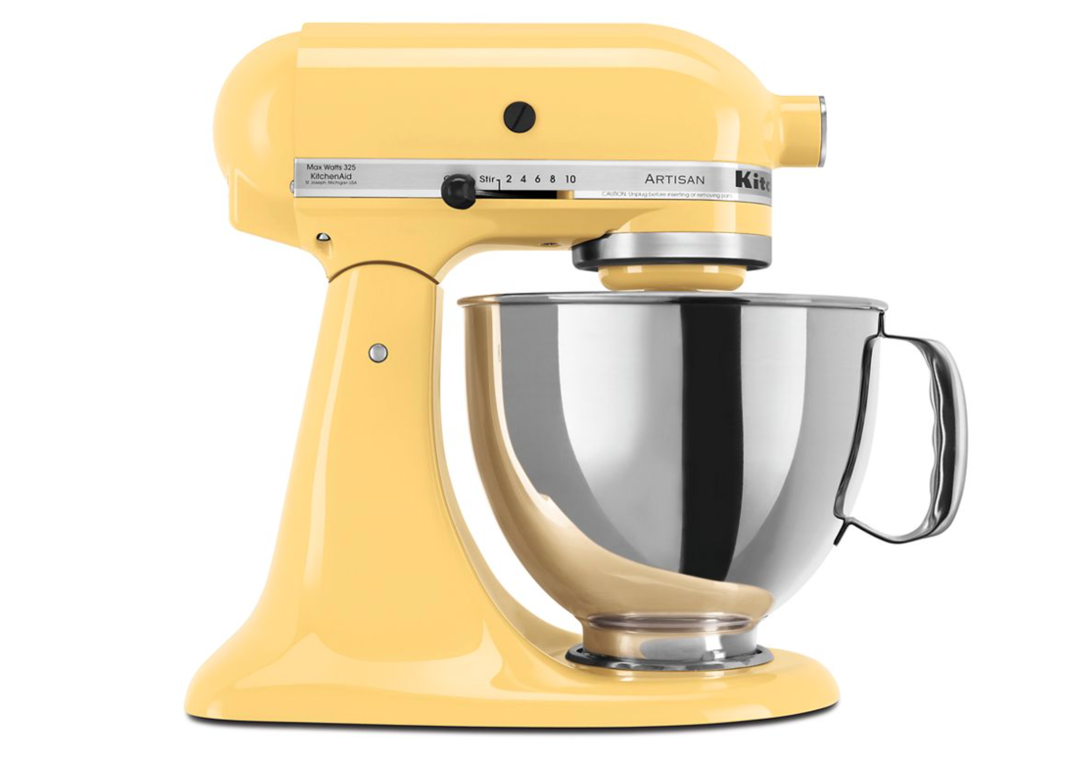 Artisan® Series 5 Quart Tilt-Head Stand Mixer - Majestic Yellow