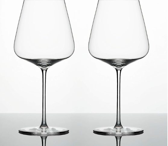 Denk'Art Bordeaux Hand-Blown Crystal Wine Glasses | Set of 2