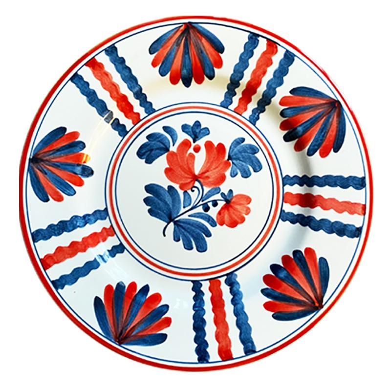 Blossom Dinner Plate Red